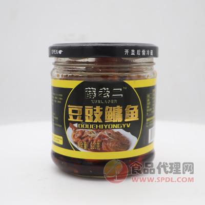 薛老二豆豉鳙鱼罐头220g