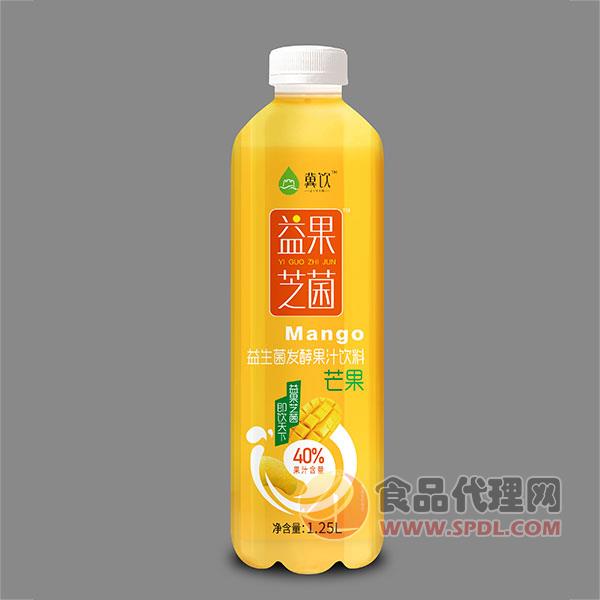 冀饮芒果益生菌发酵果汁饮品1250ml