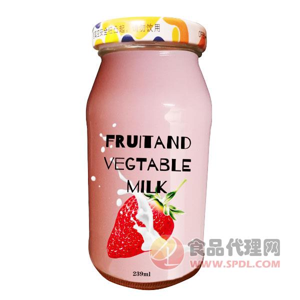 水果奶昔草莓味239ml