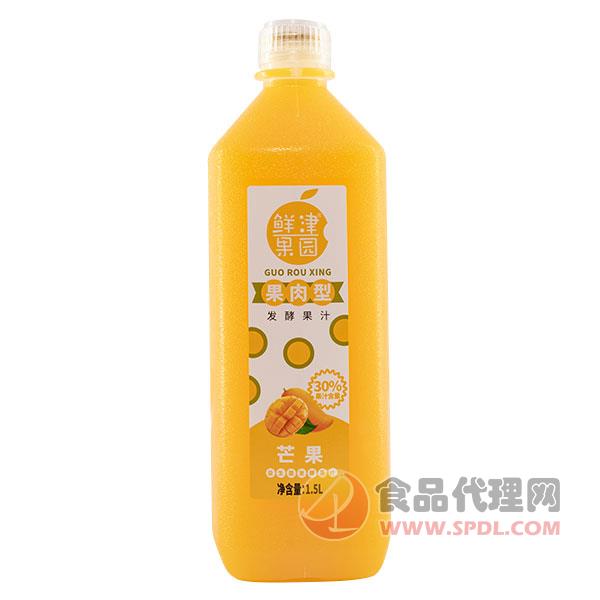 鲜津果园芒果汁饮料1.5L