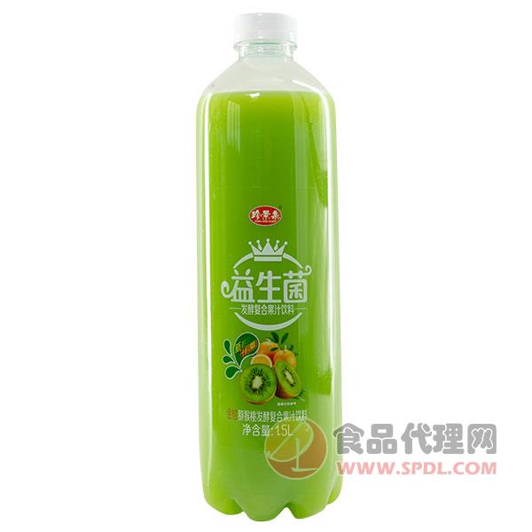 珍景泉金桔猕猴桃复合果汁饮料1.5L