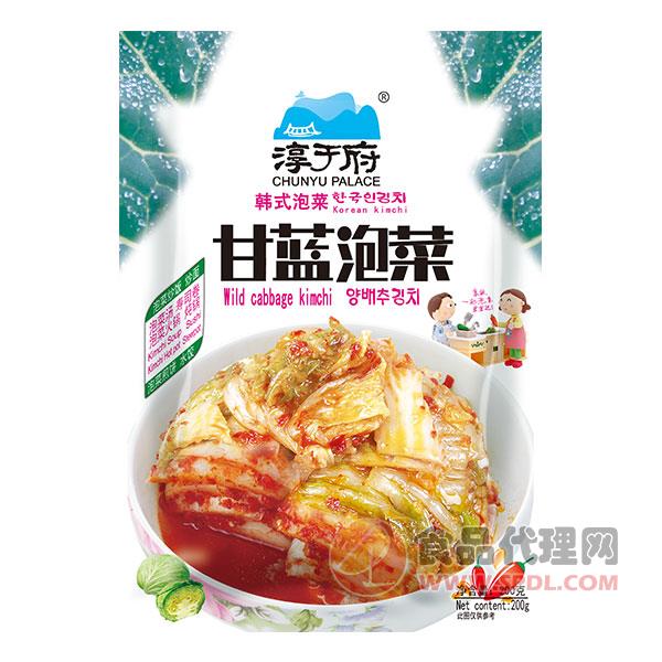 淳于府甘蓝泡菜200g