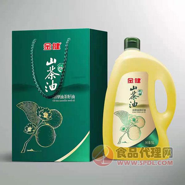 金健山茶油5L