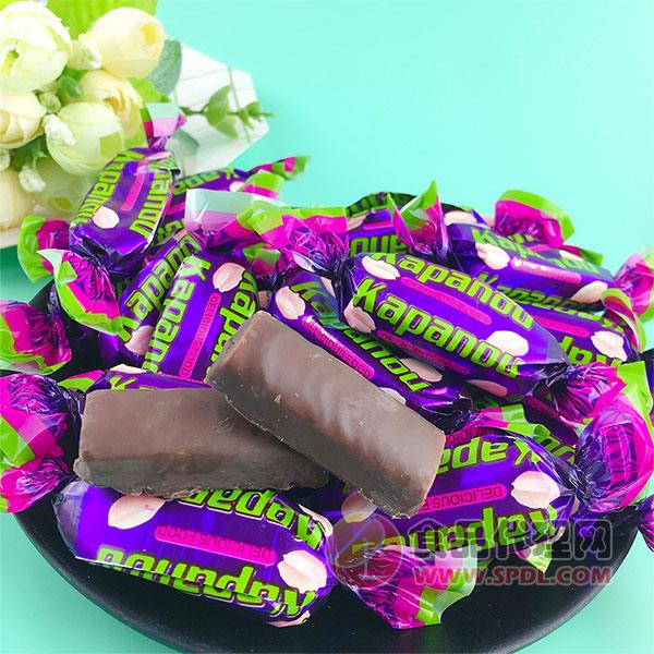 甜甜紫皮巧克力糖散称