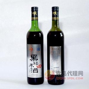 帝缘黑糯米酒720ml