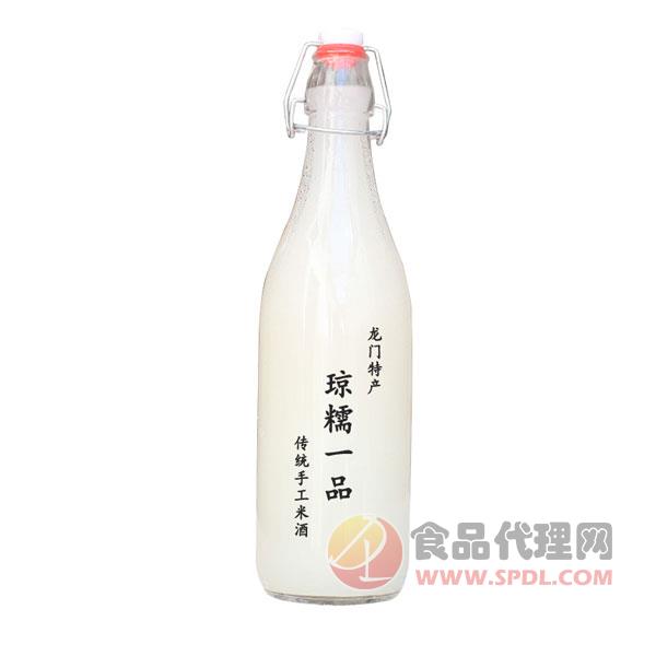 琼糯酩香传统手工米酒瓶装