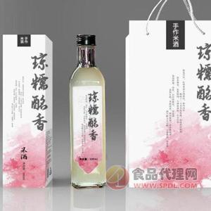 琼糯酩香手工米酒瓶装