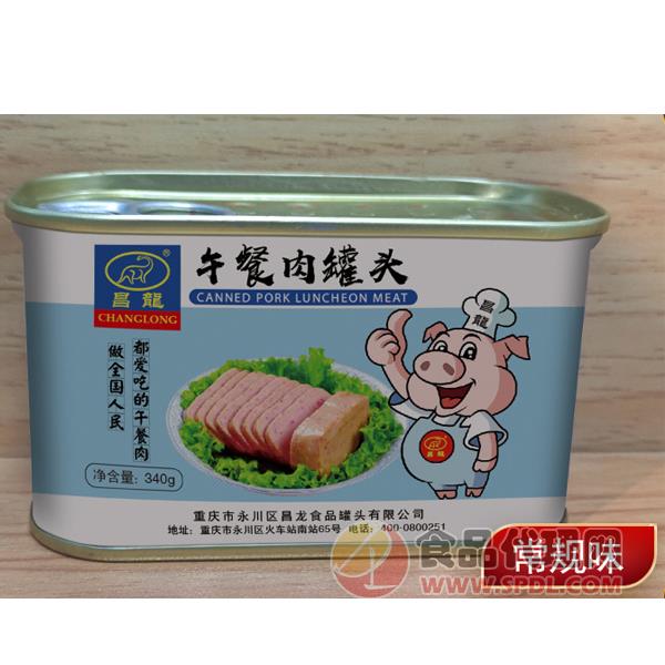 昌龙午餐肉罐头340g
