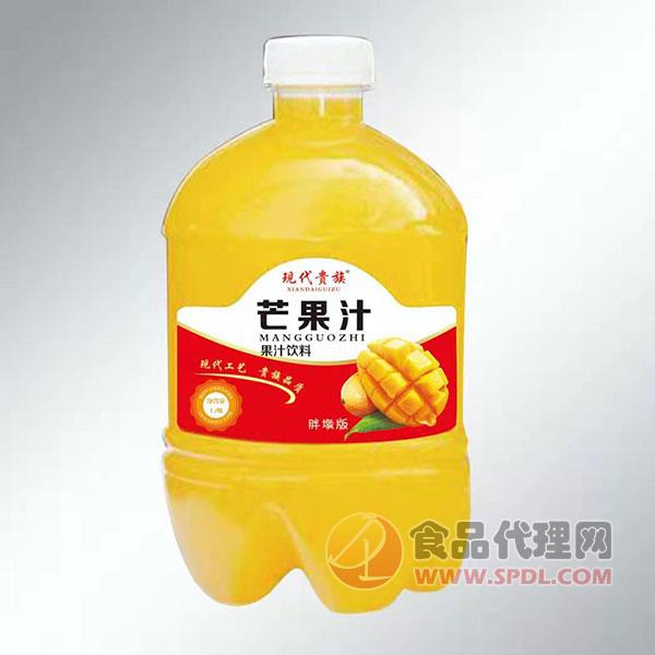现代贵族芒果汁饮料1.4L