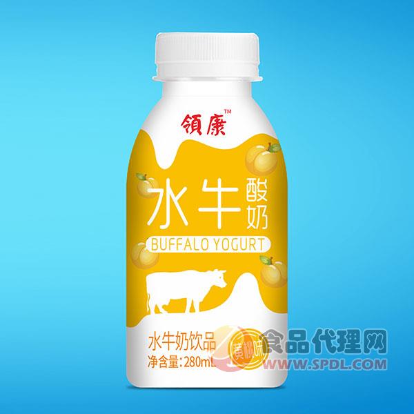 领康水牛酸奶饮品黄桃味280ml