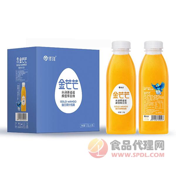 华洋金芒芒芒果汁饮料1.18Lx6瓶