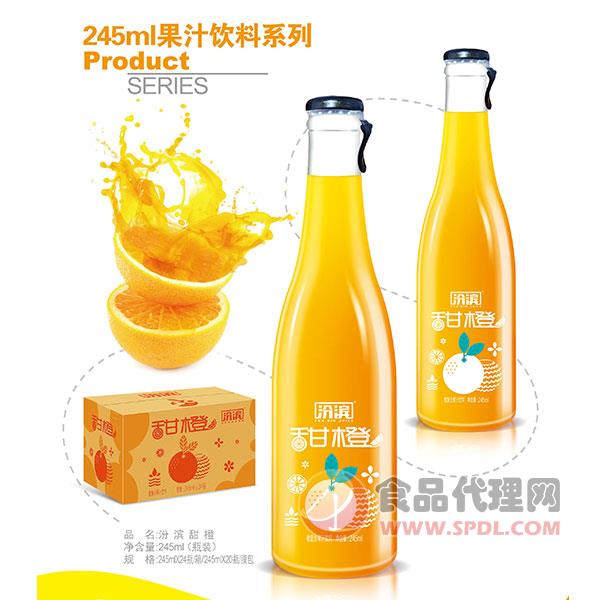 汾滨甜橙汁饮料245ml