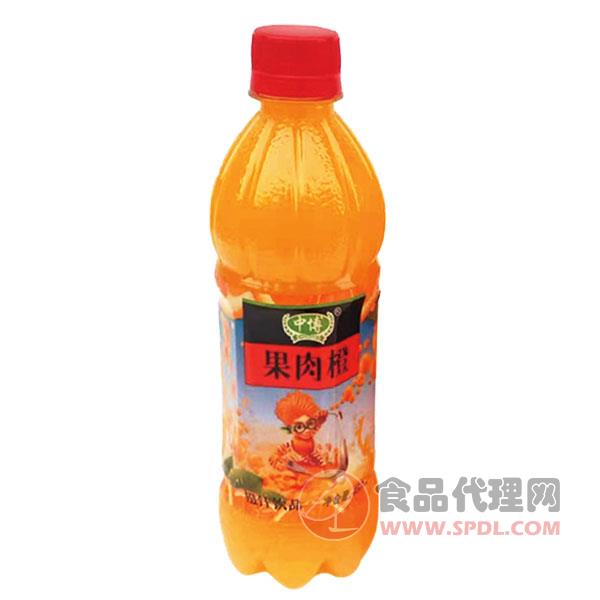 中博果肉橙汁饮料500ml
