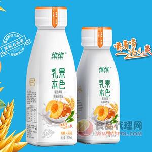 維維乳果本色黃桃+燕麥乳酸菌飲品318ml