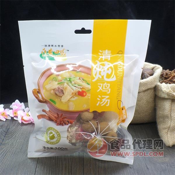 荷香田园清炖鸡汤100g