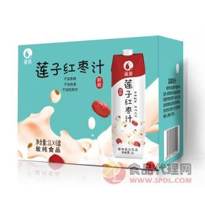 莲爽莲子红枣汁1Lx6盒