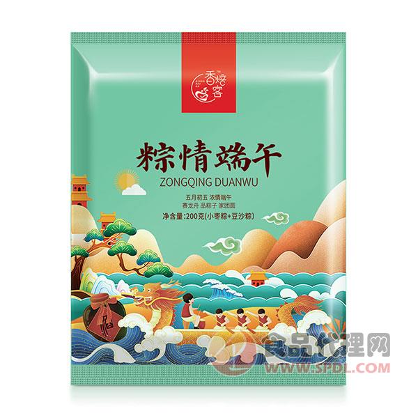 香焙客粽情端午小枣粽+豆沙粽200g