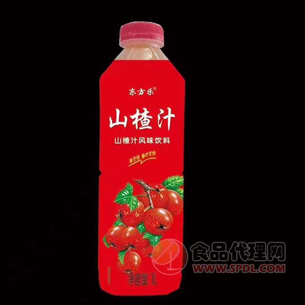 东方乐山楂汁1L