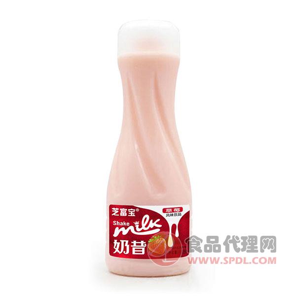 芝富宝奶昔草莓味1.25L