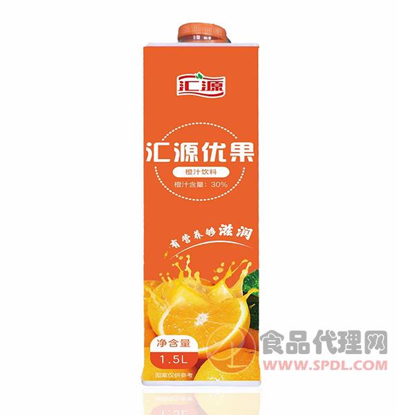 汇源优果橙汁饮料1.5L