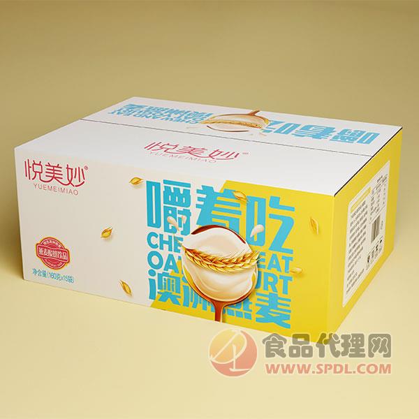 悦美妙燕麦酸奶礼盒160gx15袋
