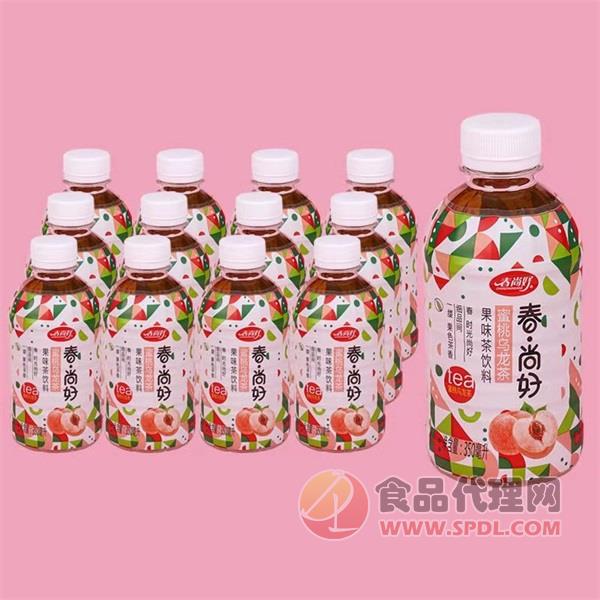 春尚好蜜桃乌龙茶饮料350ml