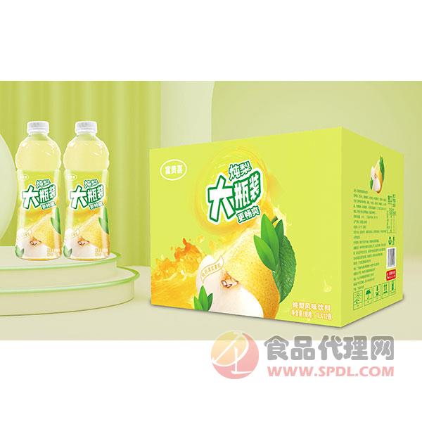 富贵喜炖梨风味饮料1Lx12瓶
