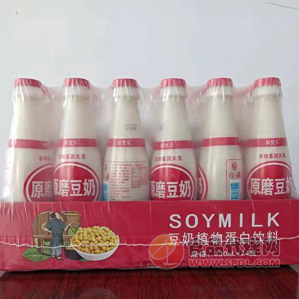 鲜忧乐原磨豆奶300ml