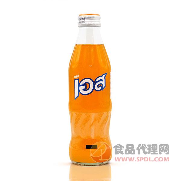 泰国est橙子味汽水250ml