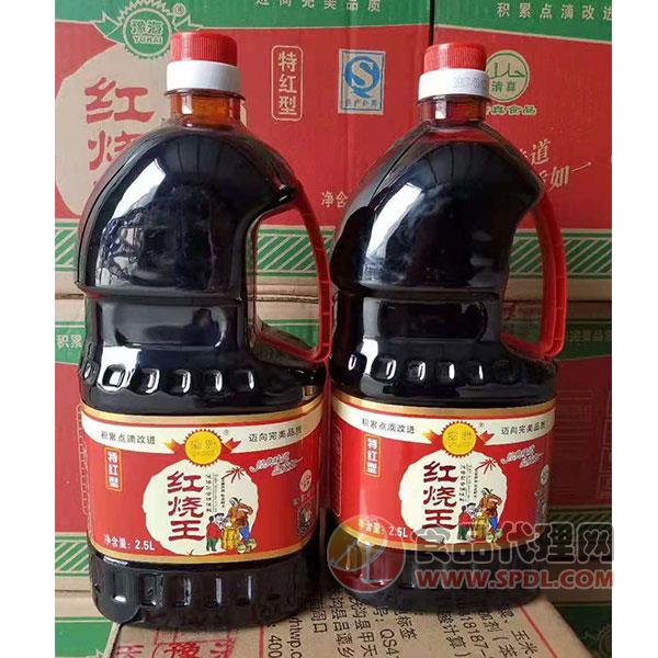 豫海红烧王酱油2.5L