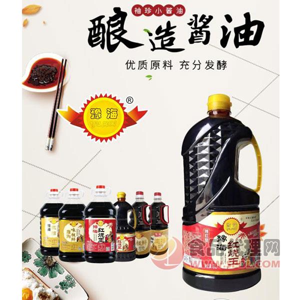 豫海红烧王酱油3L