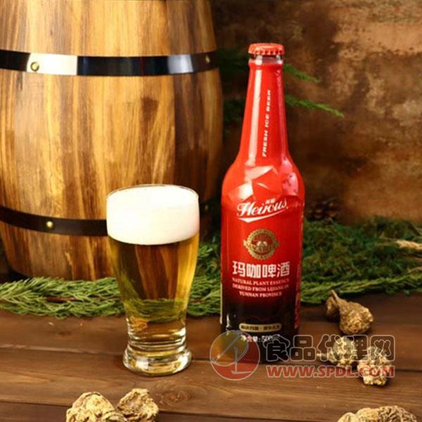 英豪玛咖啤酒500ml玛咖啤酒代理加盟批发