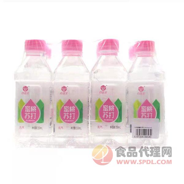 谷尚美蜜桃苏打饮料350ml