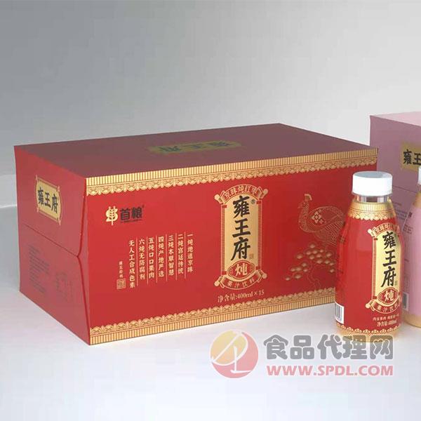 雍王府炖红枣果汁饮料400mlx15瓶