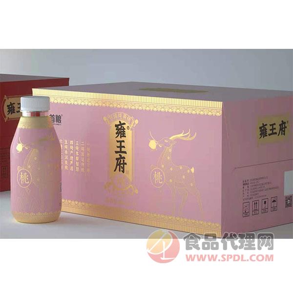 雍王府炖黄桃果汁饮料400mlx15瓶