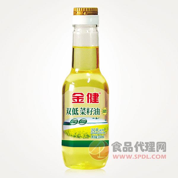 金健双低菜籽油350ml