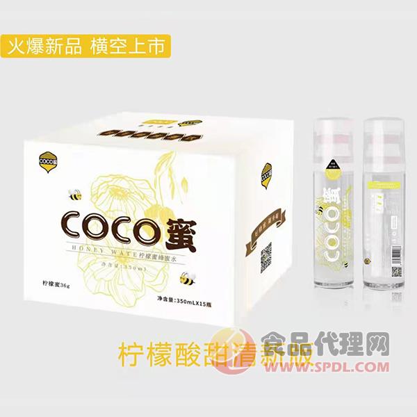 COCO蜜柠檬蜂蜜水350mlx15瓶