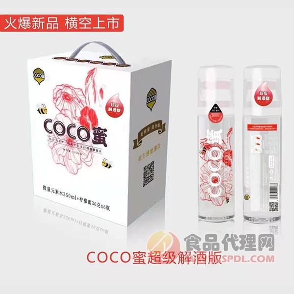 COCO蜜柠檬蜜蜂蜜水350mlx6瓶