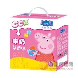 CC乳牛奶禮盒草莓味125mlx24盒