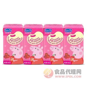 小豬佩奇草莓豆奶飲料125mlx4盒
