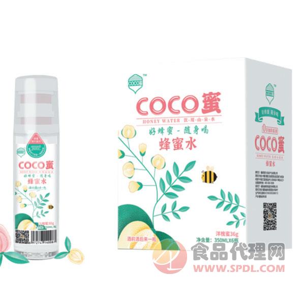 COCO蜜蜂蜜水洋槐蜜350mlx6瓶