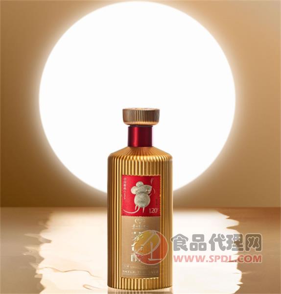 茅台醇邮票文化酒(子鼠开天)红53度500ml