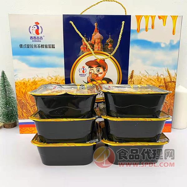 吉吉古古俄式提拉米苏蜂蜜蛋糕礼盒