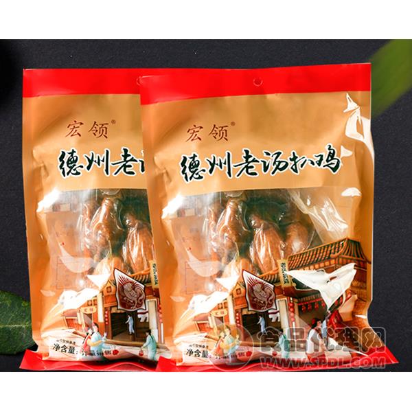 宏领德州老汤扒鸡600g