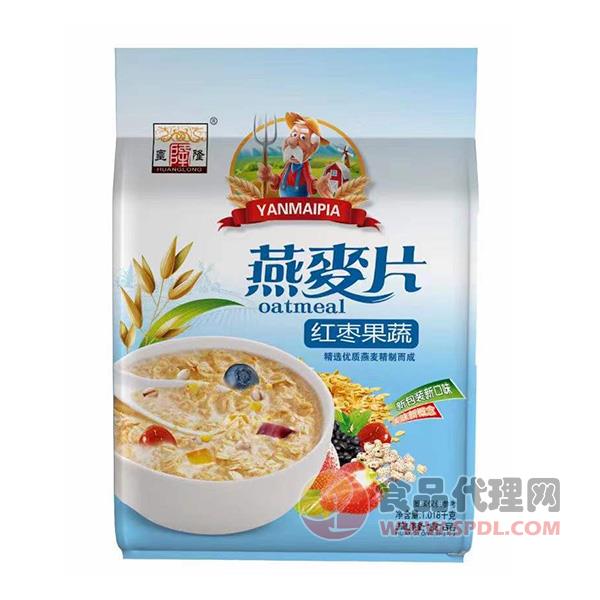 皇隆红枣果蔬燕麦片1.018kg