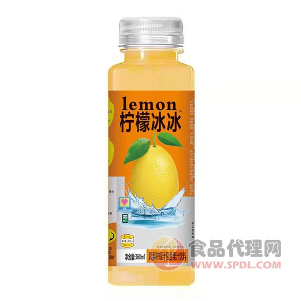 柠檬冰冰凤梨柠檬汁饮料360ml