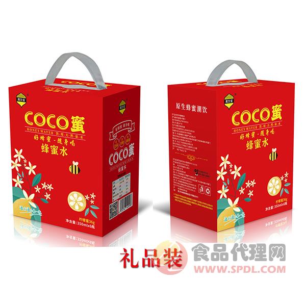 COCO蜜蜂蜜水饮料350mlx6瓶