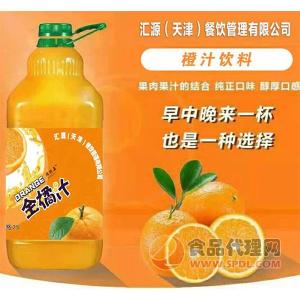 金橘汁橙汁饮料2.5L