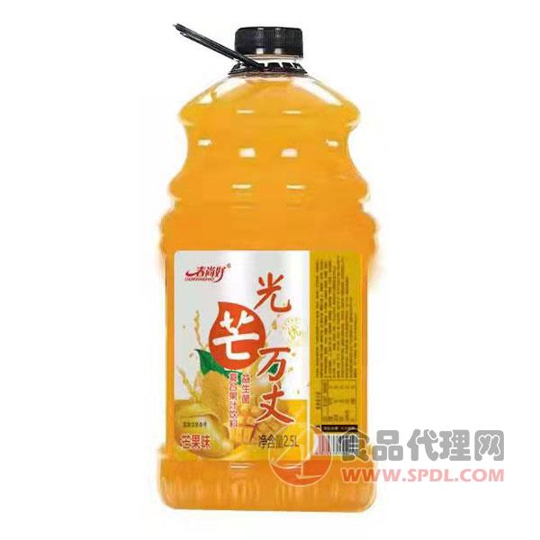春尚好芒果味益生菌复合果汁2.5L