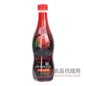 夏至梅杨梅气泡果汁饮料430ml